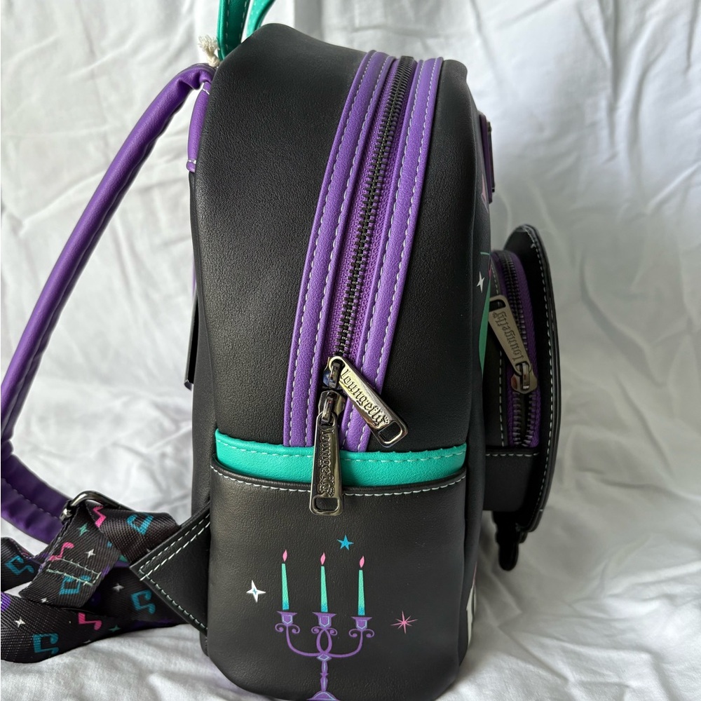 The Haunted Mansion Madame Leota Loungefly Backpack New With Tags - Picture 2 of 5